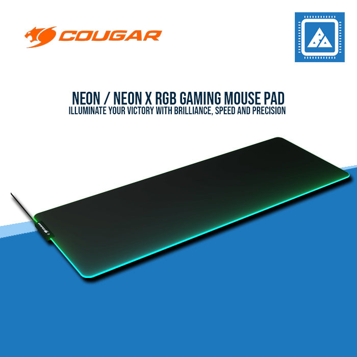 COUGAR NEON | NEON X RGB MOUSE PAD 350*300*4MM/800*300*4MM COUGAR NEON | NEON X RGB MOUSE PAD 350*300*4MM/800*300*4MM